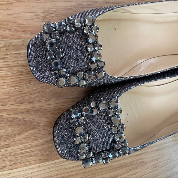 Kate Spade Norella Buckle Flats - Bronze - Picture 2 of 3